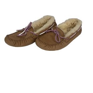 Ugg Australia Women's Dakota Moccasin Slippers Tan 5131 Size 10 Comfort